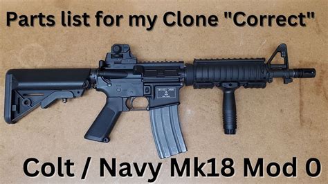 mk18 clone parts
